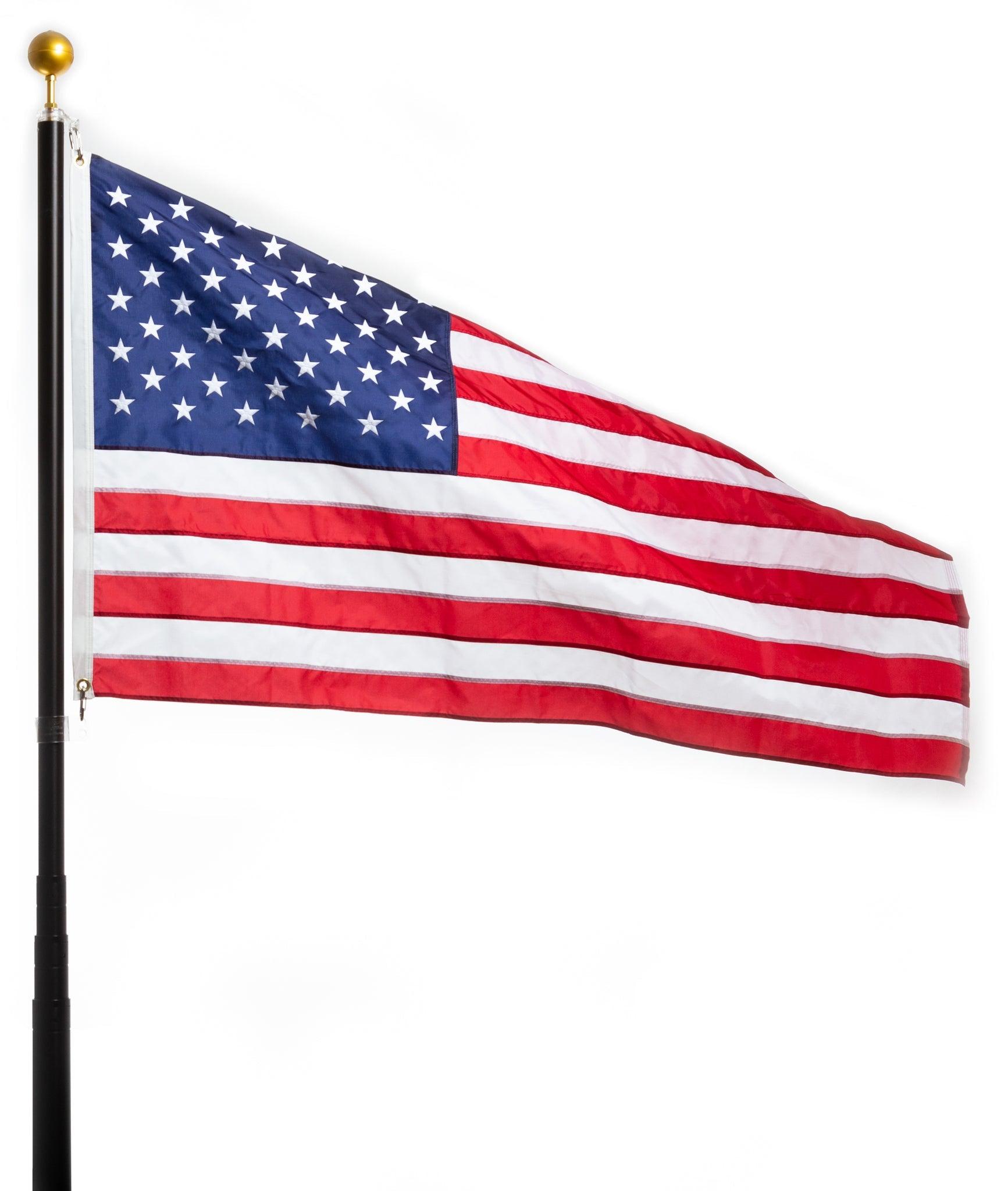 20' Telescoping Flagpole-Telescoping Flagpole-Liberty Flagpoles